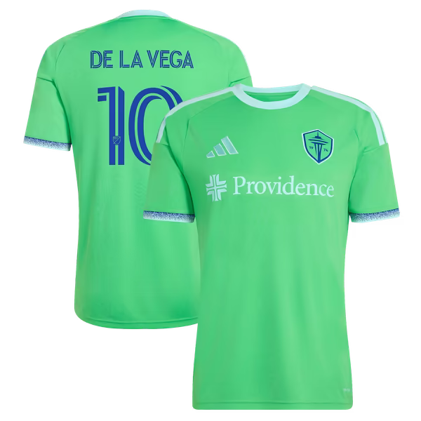 Pedro de la Vega Seattle Sounders FC adidas 2026 Replica Jersey