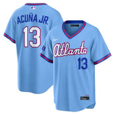 Powder Blue Atlanta Braves City Connect Jersey (Ronald Acuña Jr.)