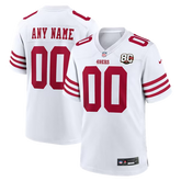Nike San Francisco 49ers 80th Anniversary Custom Game Jersey