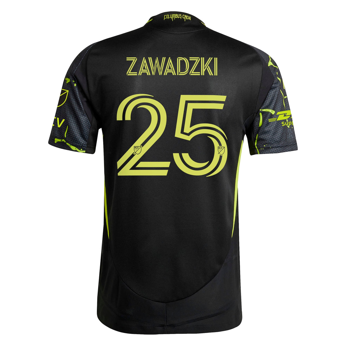adidas Sean Zawadzki Columbus Crew 2025 Authentic Player Jersey