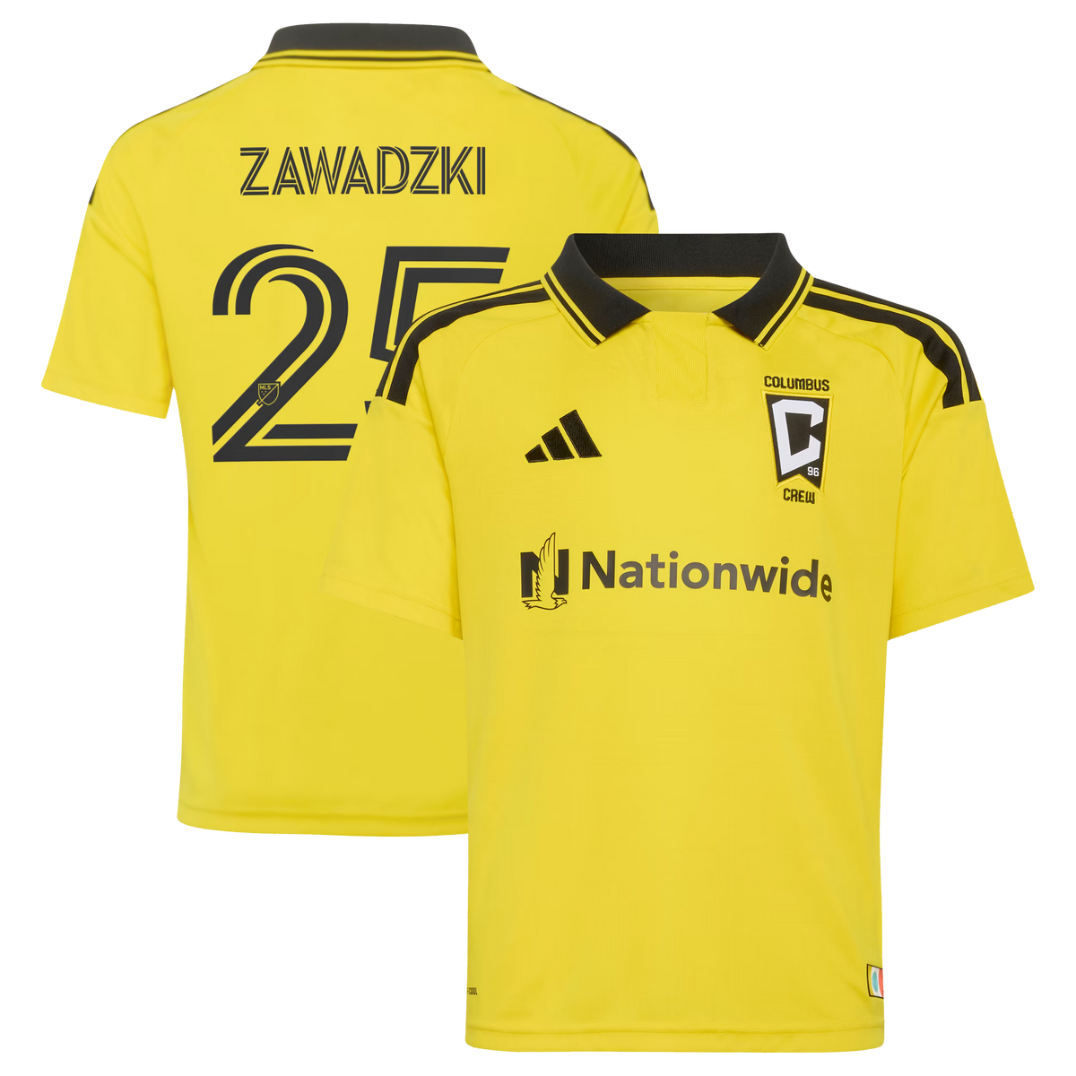 adidas Sean Zawadzki Columbus Crew Youth 2026 Replica Jersey