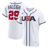 USA Baseball White 2026 World Baseball Classic Home Jersey (Cal Raleigh)