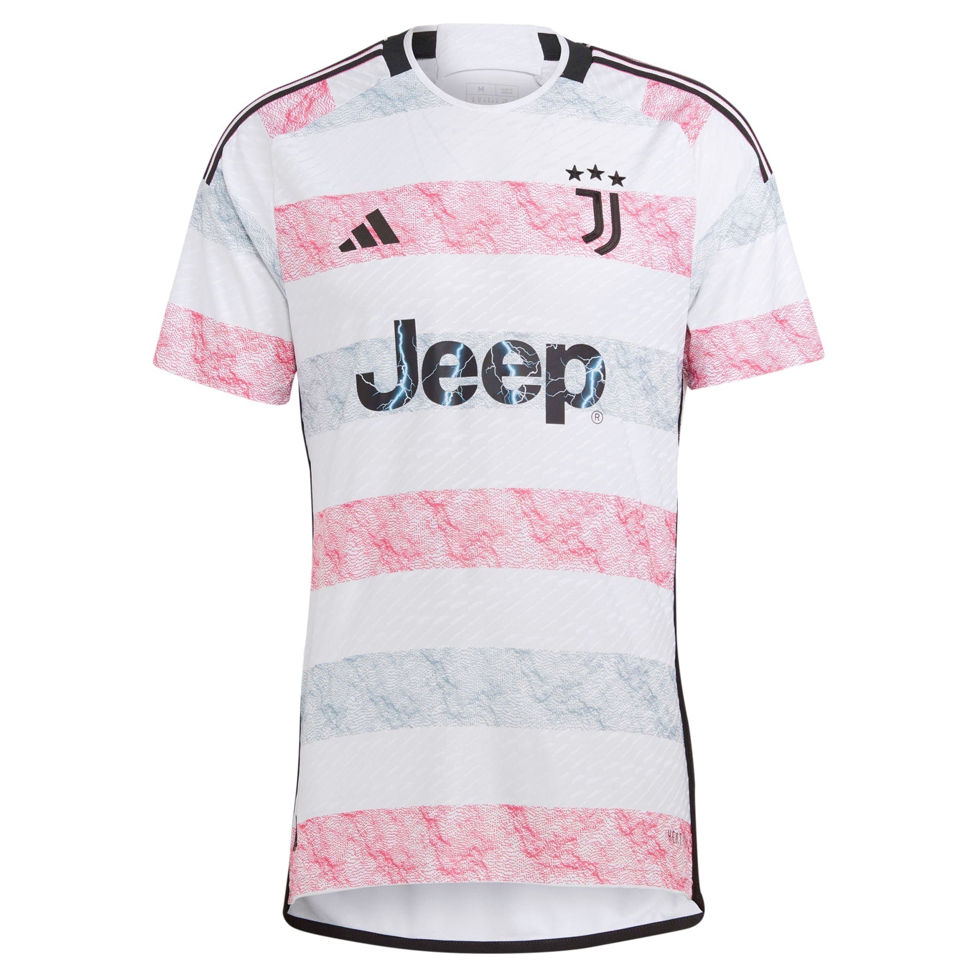 Timothy Weah Juventus adidas 2023/24 Away Authentic Jersey - White adidas