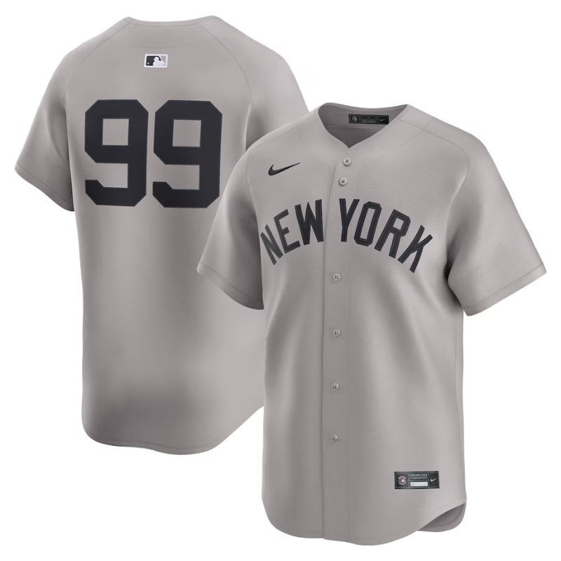 Aaron Judge New York Yankees Nike Road Limited Player Jersey - Gray Nike