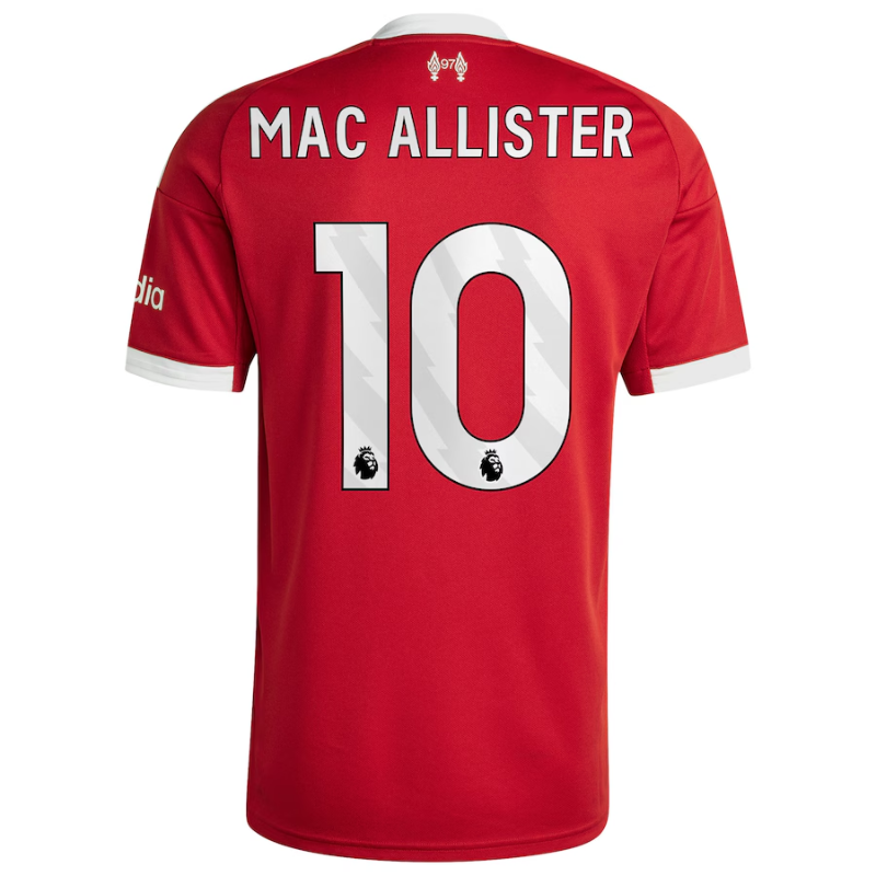Alexis Mac Allister Liverpool adidas 2025/26 Home Jersey - Red Adidas