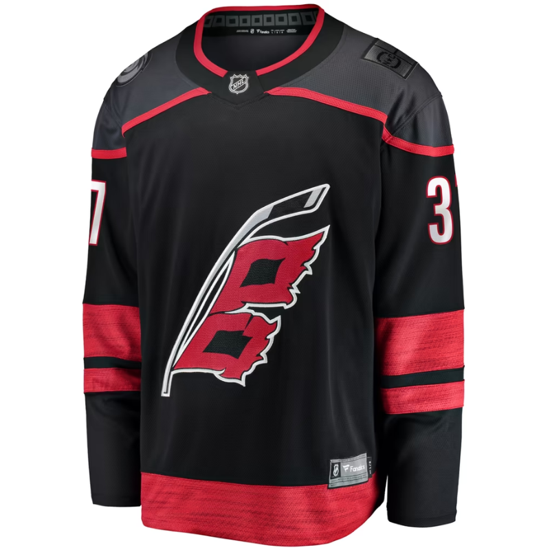 Andrei Svechnikov Carolina Hurricanes Home Breakaway Jersey - Black