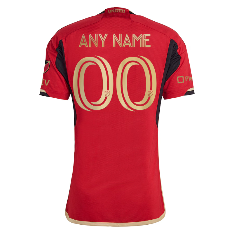 Atlanta United FC adidas 2023 The 17s' Kit Authentic Custom Jersey - Black adidas