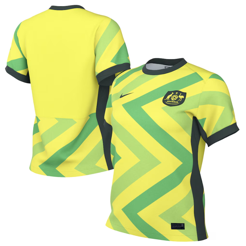 Australia National Team Nike Women's 2025/26 Home Jersey - Yellow