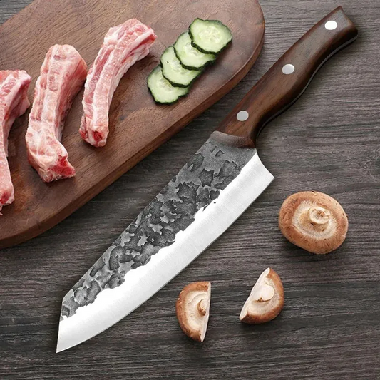 Japanese Chef’s Knife – Stainless Steel Butcher Knife for Meat, Fish & Vegetables- Iberi Store™