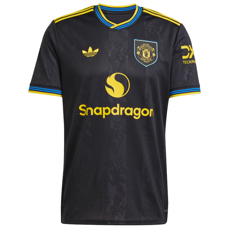 Bruno Fernandes Manchester United adidas 2025/26 Third Player Jersey - Black Adidas