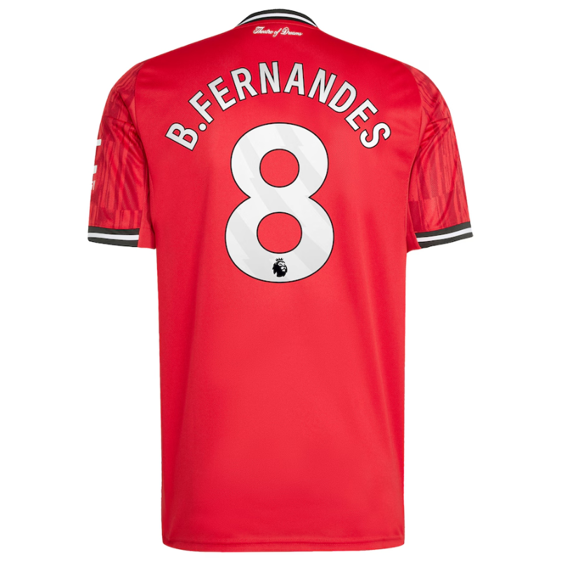 Bruno Fernandes Manchester United adidas Home 2025/26 Player Jersey - Red Adidas