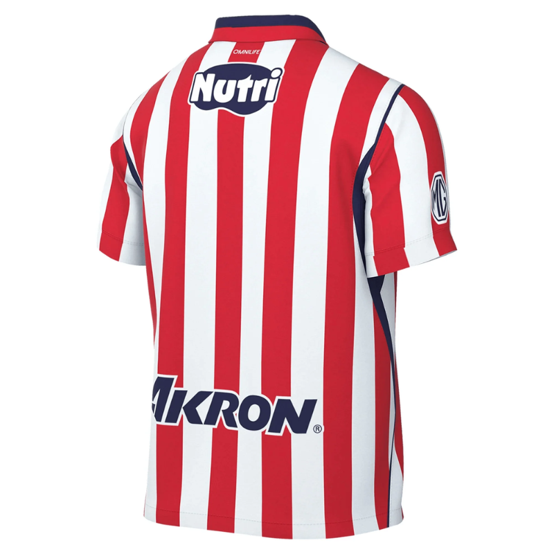 Chivas Guadalajara Red & White Polo Soccer Jersey
