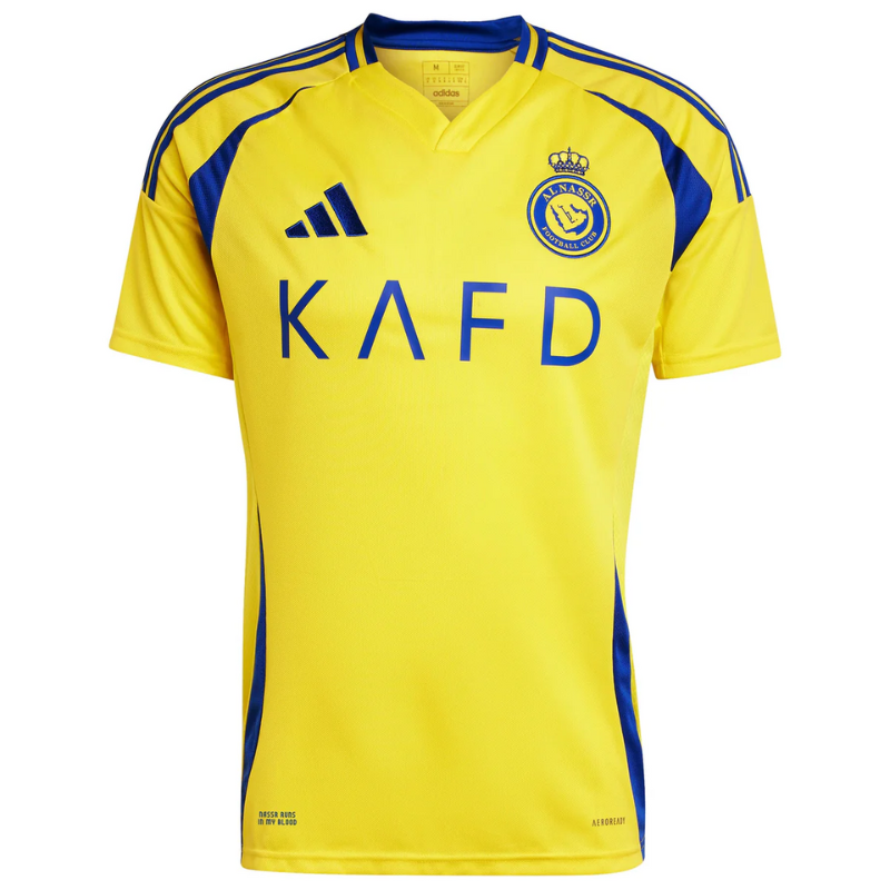 Cristiano Ronaldo Al-Nassr FC adidas 2024/25 Home Player Jersey - Yellow Adidas
