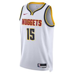 Denver White & Gold Basketball Jersey (Jokic)
