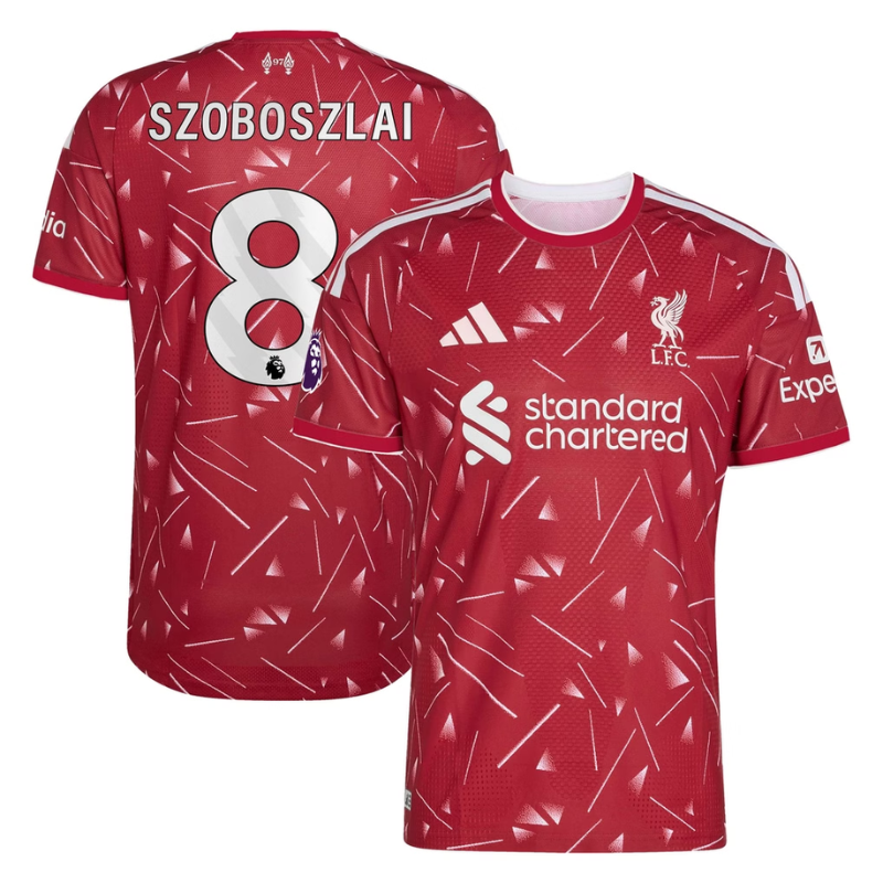 Dominik Szoboszlai Liverpool adidas 2026/27 Home On-Field Jersey - Red