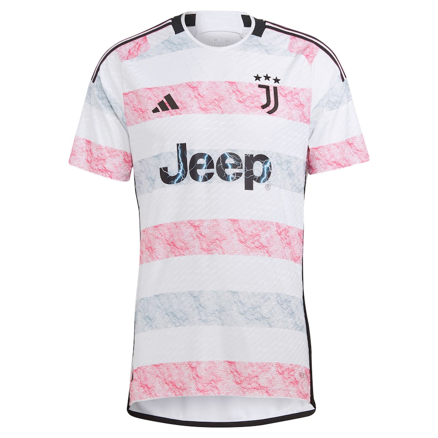 Dušan Vlahović Juventus adidas 2023/24 Away Authentic Jersey - White Adidas