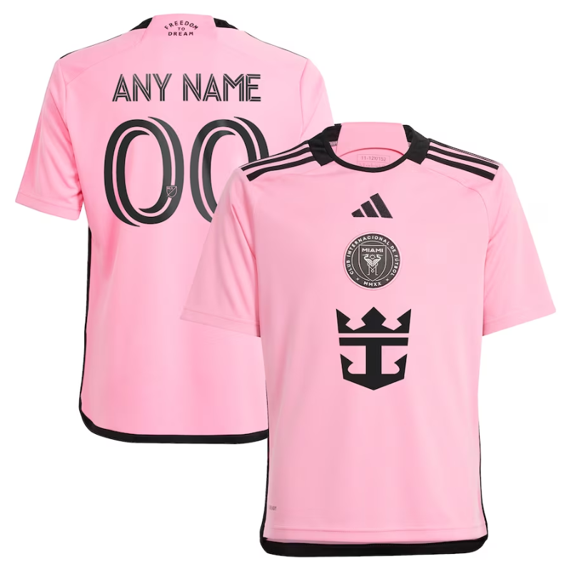 Inter Miami CF Adidas Youth 2024 2getherness  Custom Jersey - Pink Adidas