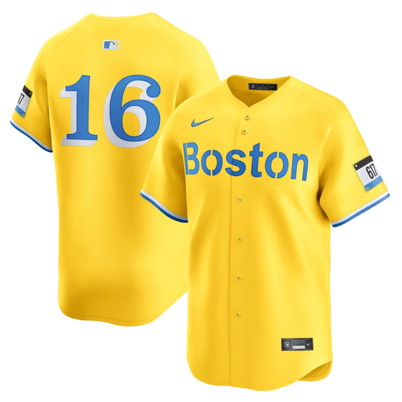 Jarren Duran Boston Red Sox Alternate Jersey - Gold