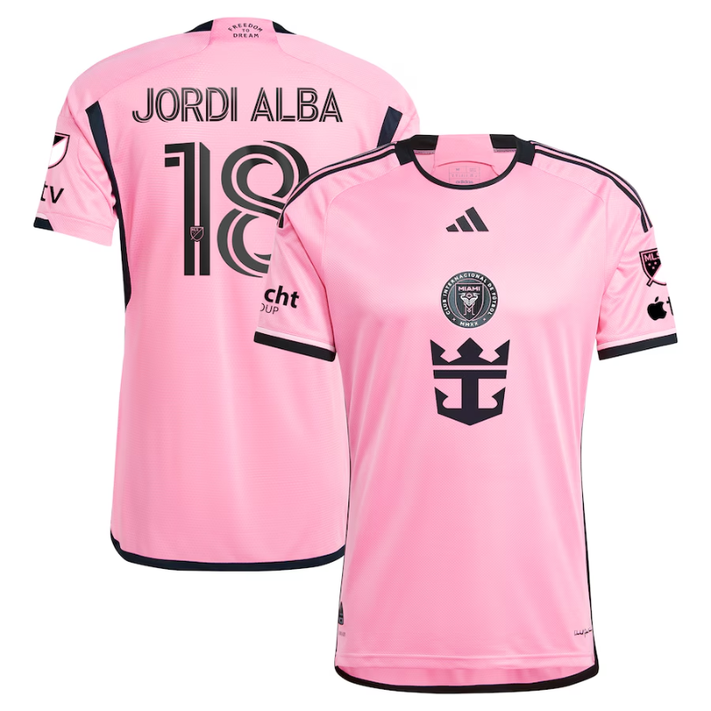 Jordi Alba Ramos Inter Miami CF Adidas 2024 2getherness Player Jersey - Pink Adidas