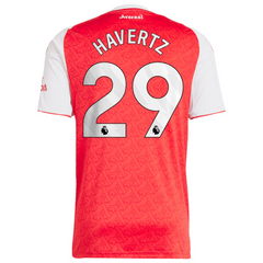 Kai Havertz Arsenal adidas 2025/26 Home Player Jersey - Red Adidas