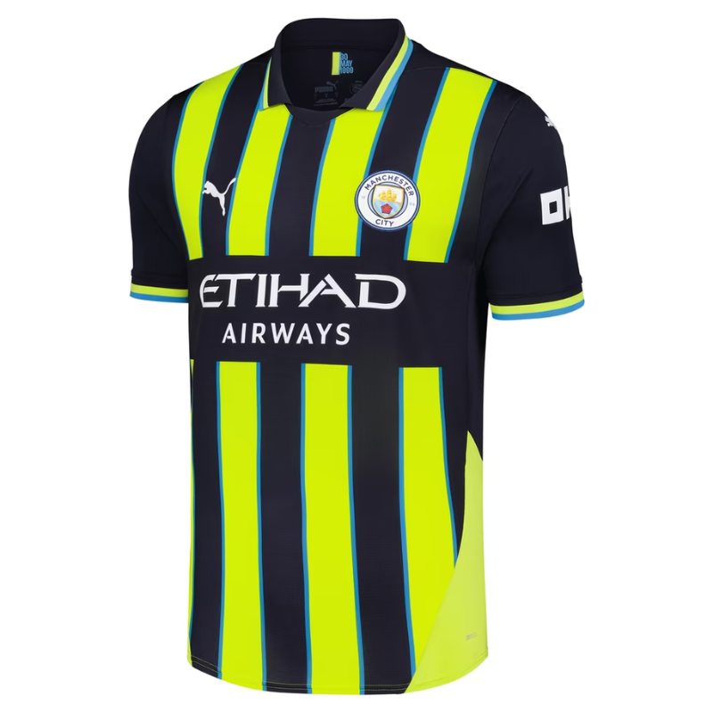 Kevin De Bruyne Manchester City 2024/25 Away Player Jersey - Navy