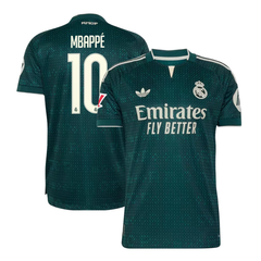 Kylian Mbappé Real Madrid 2026/27 Away On-Field Jersey - Green