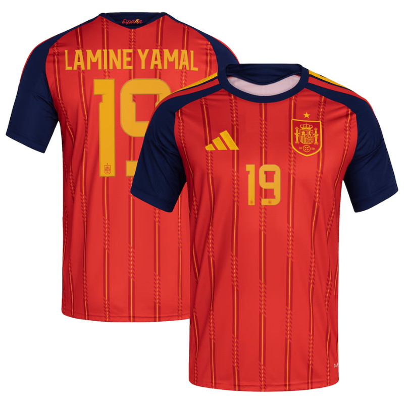 Lamine Yamal Spain National Team adidas 2026 Home Jersey - Red
