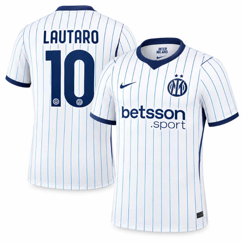 Lautaro Martínez 2026/27 Home Stadium Jersey Inter Milan - White