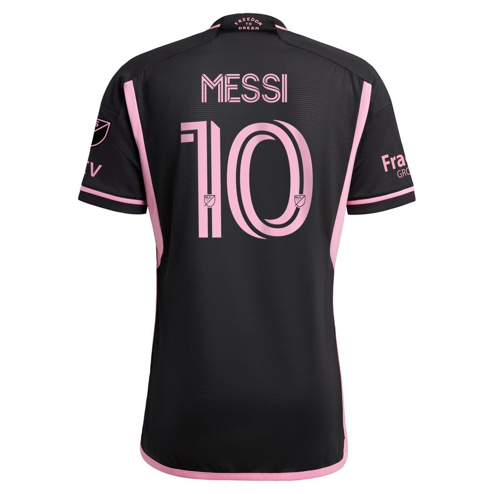 Lionel Messi Inter Miami CF adidas 2024 La Noche Authentic Player Jersey - Black Adidas