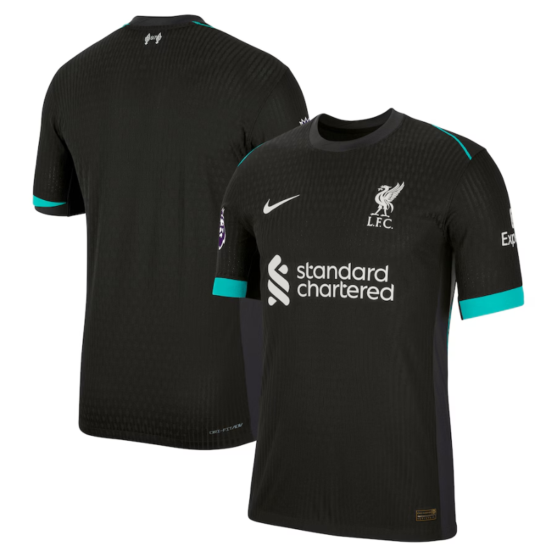 Liverpool Nike 2024/25 Away Blank Patch Jersey - Forest Green Nike