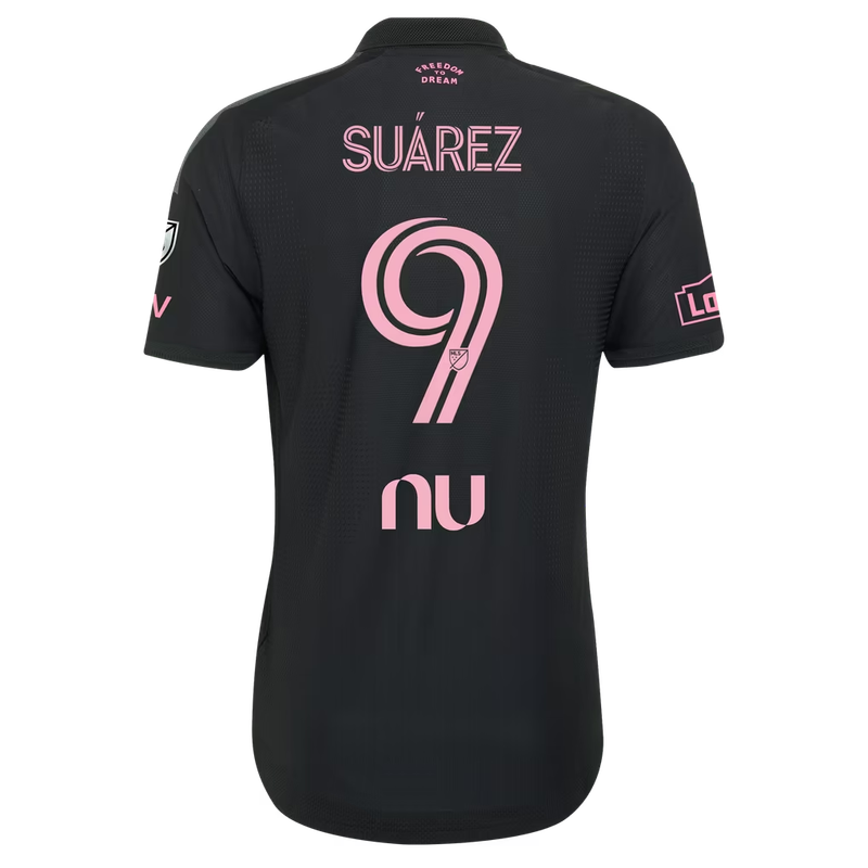 Luis Suárez Inter Miami CF Black 2026 Presagio On-Field Patch Jersey