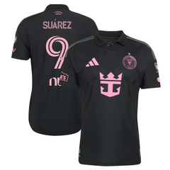 Luis Suárez Inter Miami CF Black 2026 Presagio On-Field Patch Jersey