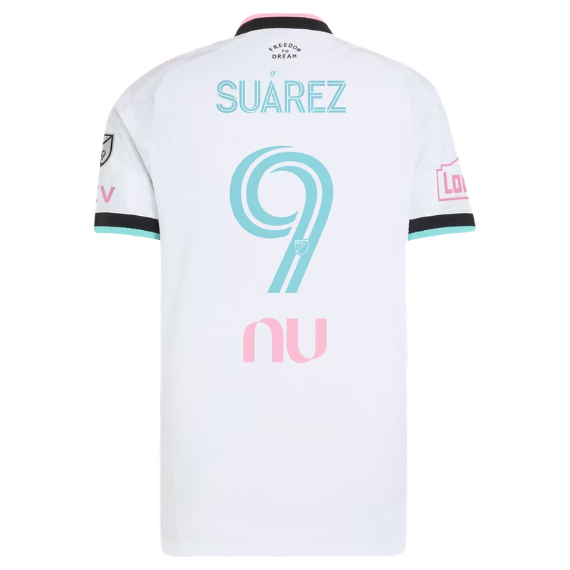 Luis Suárez Inter Miami CF White 2026 Third On-Field Jersey