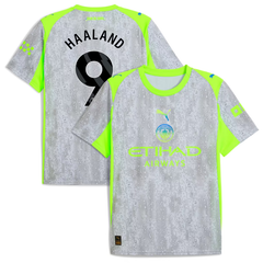 Manchester City 2025/26 Third Jersey - Green/Neon Green