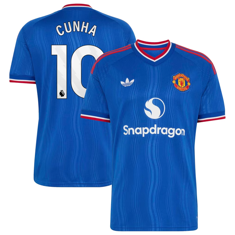 Manchester United Away Shirt 2026-27 with Cunha 10