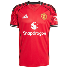 Manchester United adidas Home 2025/26 Jersey - Red Adidas