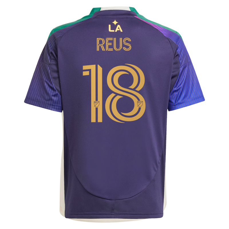 Marco Reus LA Galaxy adidas Youth 2025 RIZON Player Jersey - Navy Adidas