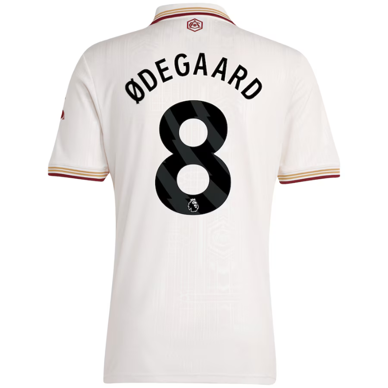 Martin Ødegaard Arsenal adidas 2025/26 Third Player Jersey - White Adidas