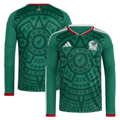 Mexico National Team adidas FIFA x World Cup 2026 Home Long Sleeve Jersey - Green