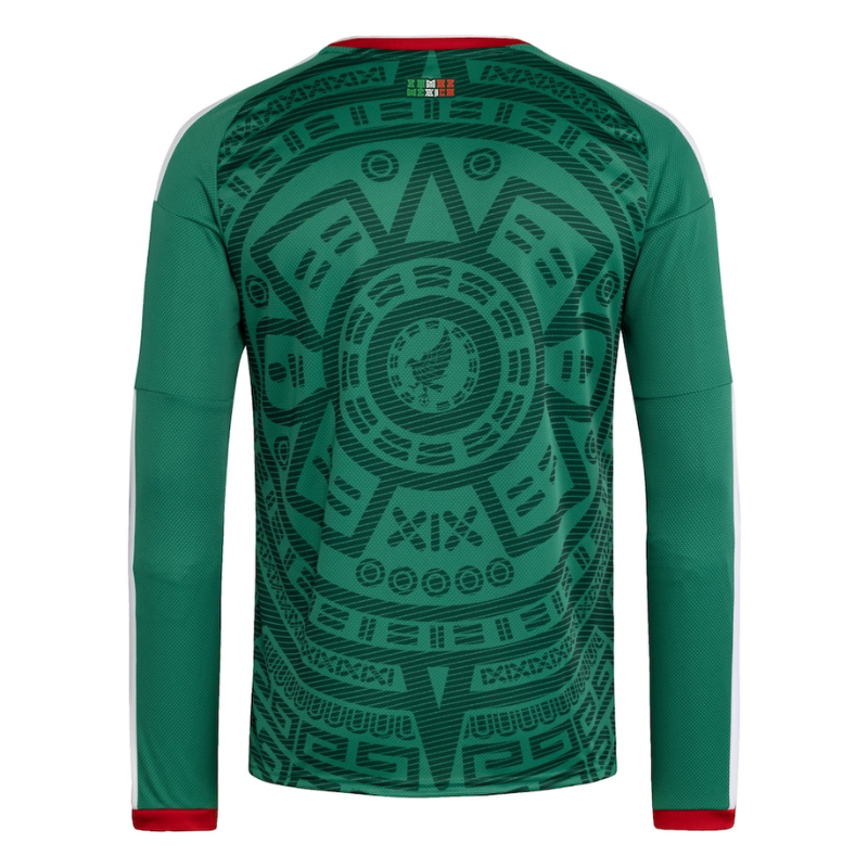 Mexico National Team adidas FIFA x World Cup 2026 Home Long Sleeve Jersey - Green