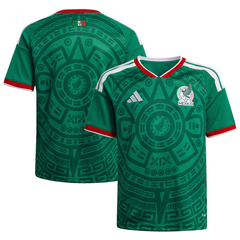 Mexico National Team adidas Youth FIFA x World Cup 2026 Home Jersey - Green