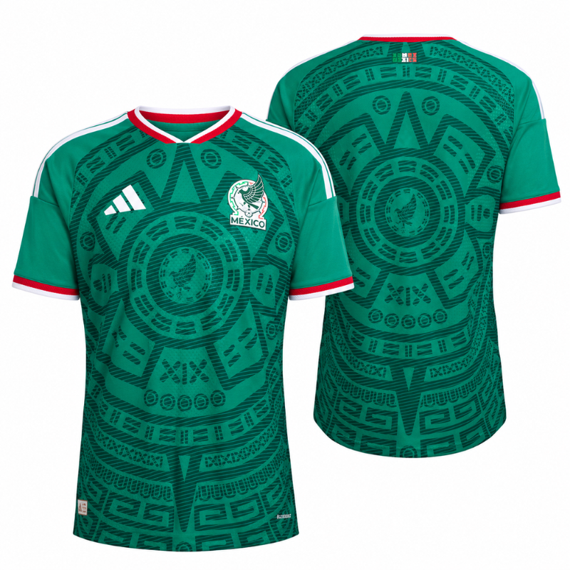 Mexico National Team adidas FIFA x World Cup 2026 Home On Field Authentic Jersey - Green