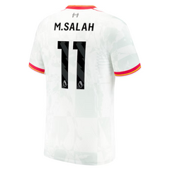 Mohamed Salah Liverpool Nike 2024/25 Third Jersey - White Nike