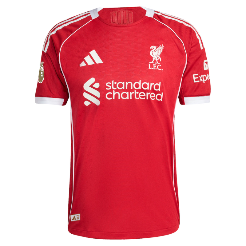 Mohamed Salah Liverpool adidas 2025/26 Home Authentic Jersey - Red Adidas