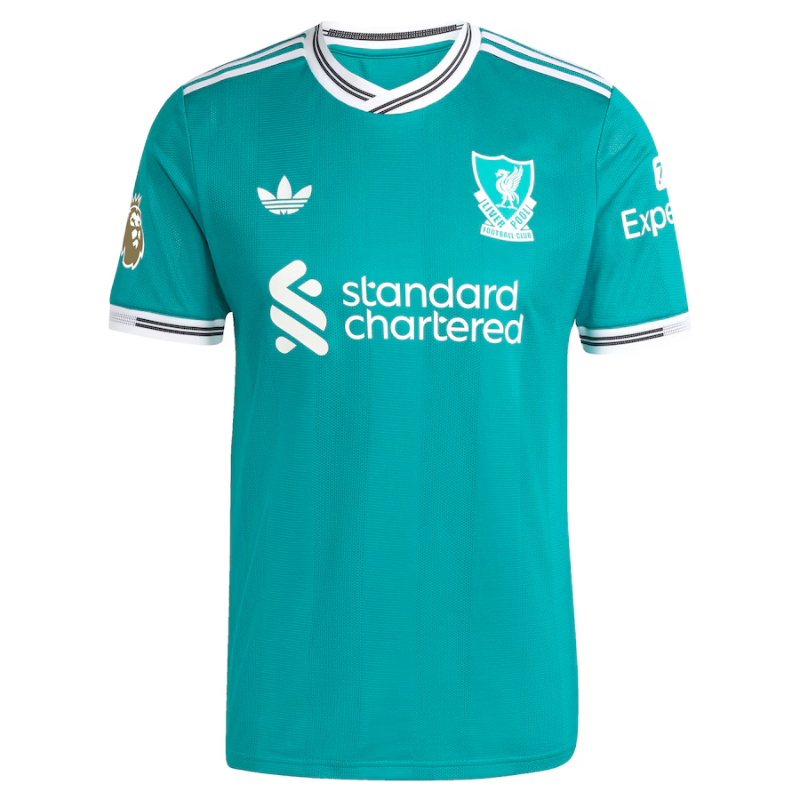 Mohamed Salah Liverpool adidas 2025/26 Third Authentic Player Jersey - Green Adidas