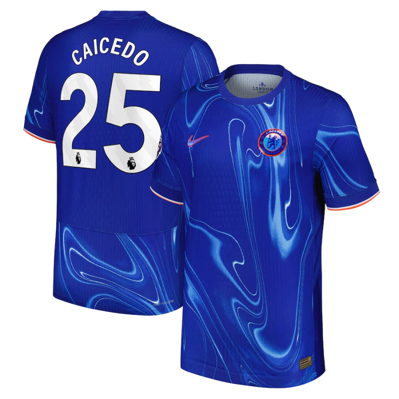 Moisés Caicedo Chelsea Nike 2024/25 Home Authentic Player Jersey - Blue Nike