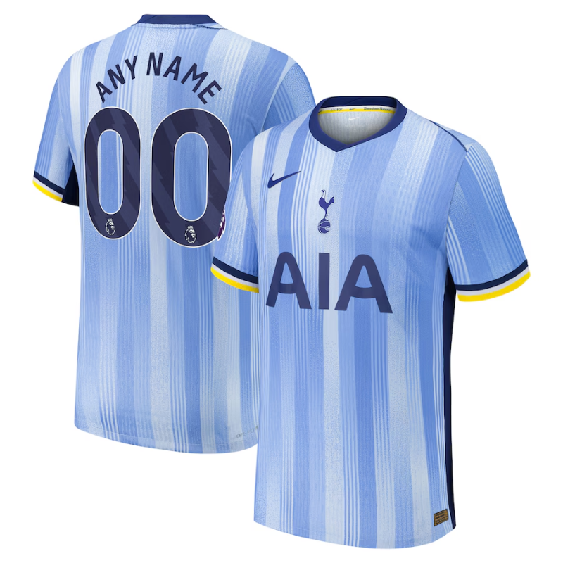 Tottenham Hotspur Nike 2024/25 Away Authentic Custom Jersey - Blue Nike