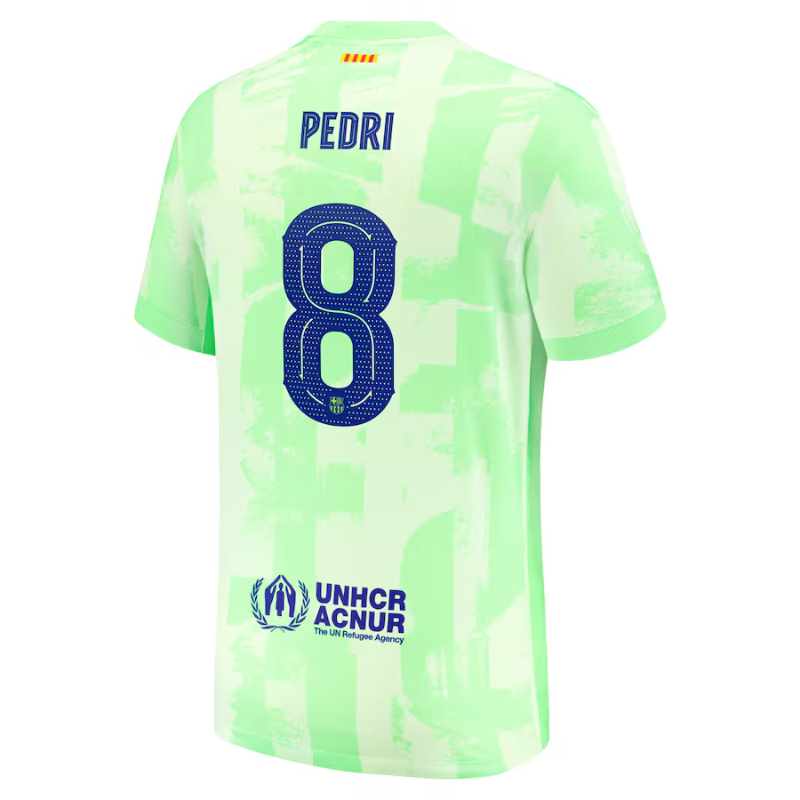 Pedri Barcelona Nike 2024/25 Third Player Jersey - Yellow Nike