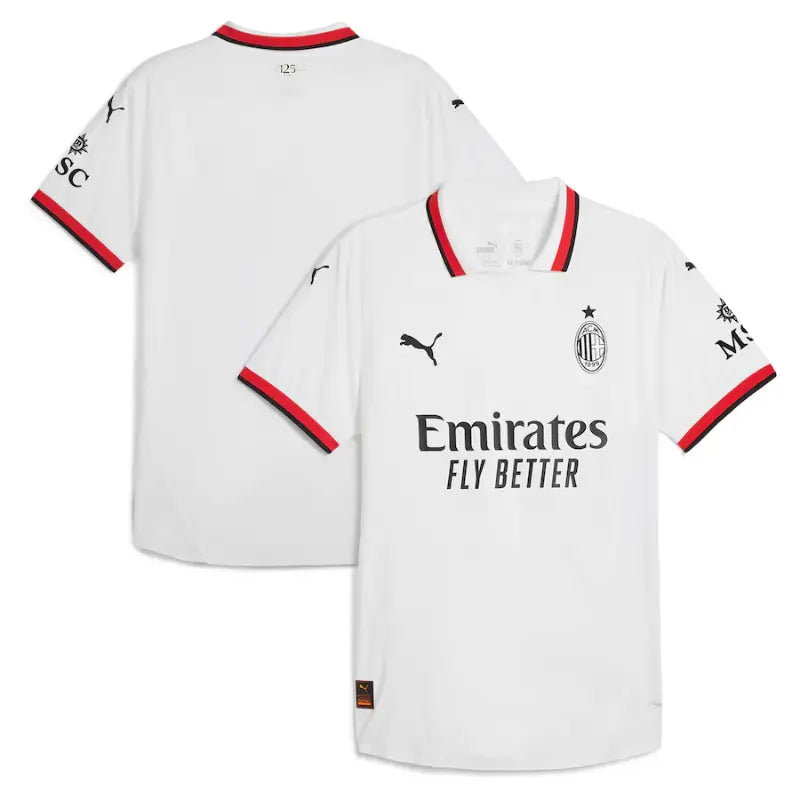 AC Milan Puma 2024/25 Away Authentic Jersey - White Puma