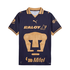 Pumas UNAM Navy & Gold Soccer Jersey 26/27 (Navy)